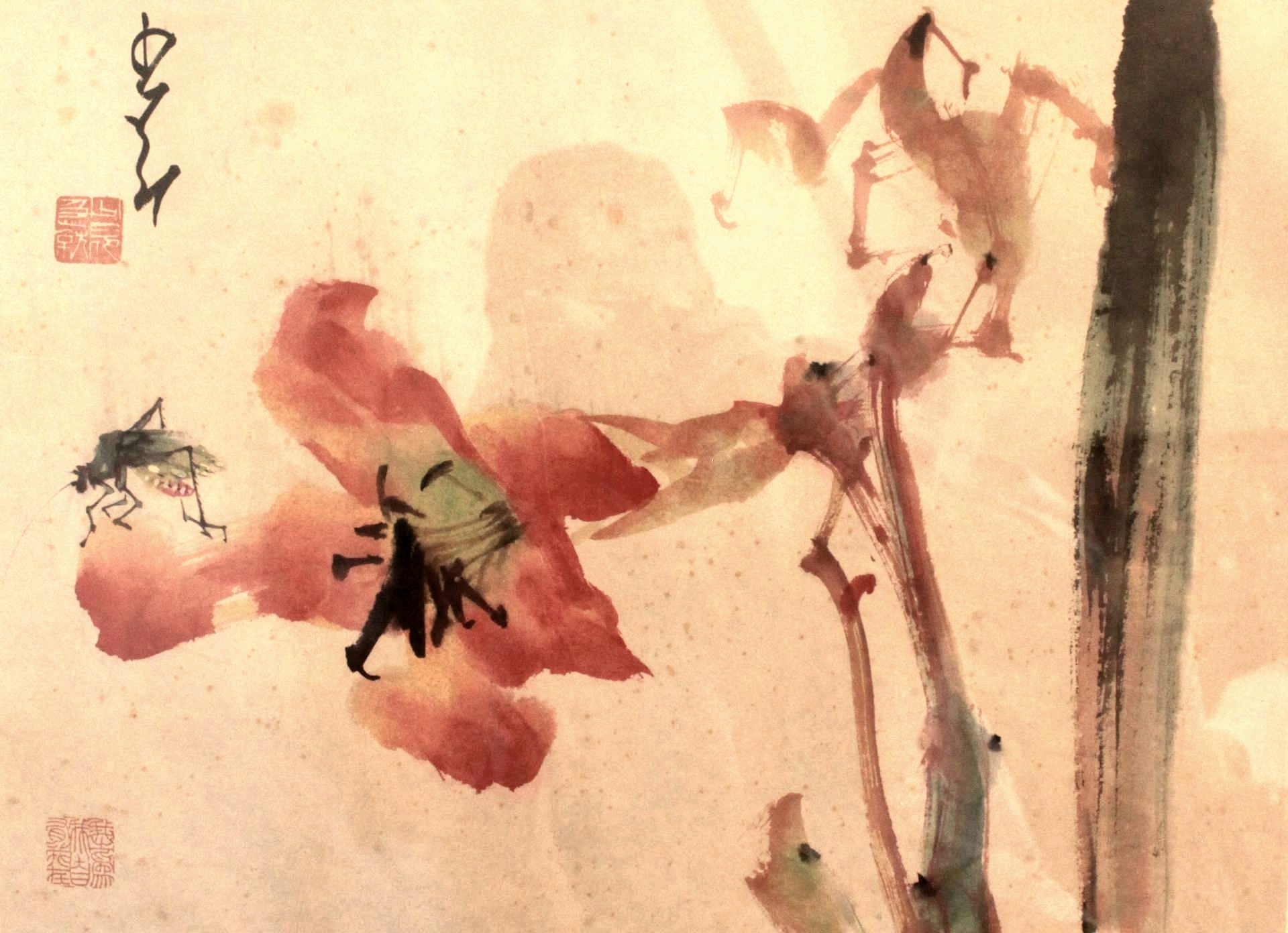 Fragrance of Orange Daylily by Chao Shao-An